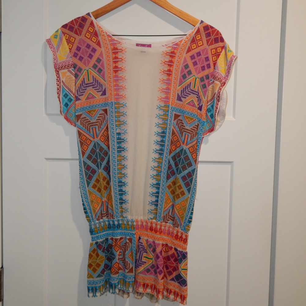 Lolita Jaca Geometric Print Tunic